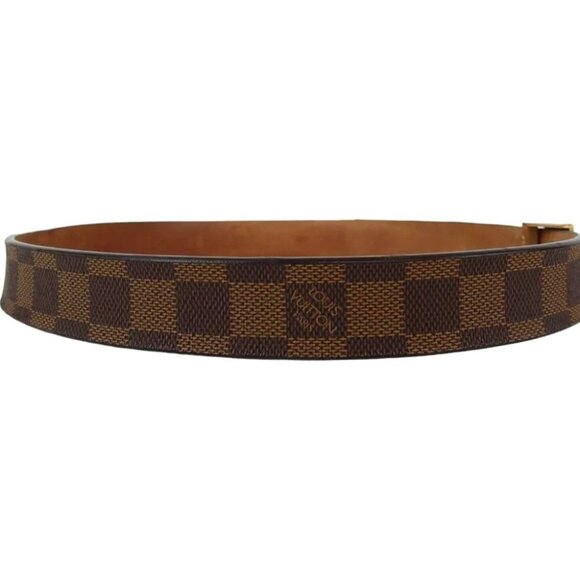 564222AN (S3) Louis Vuitton Belt Centurion Carre 90/36 Brown Damier main image 5
